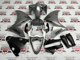 Yamaha R1 Fairings (2012-2014) Matte Silver, Black at KingsMotorcycleFairings.com