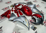 Yamaha YZF-R1 Fairings (2012-2014) Matte Silver, Gold, Red at KingsMotorcycleFairings.com