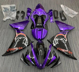 Yamaha R1 Fairings (2012-2014) Purple Joker at KingsMotorcycleFairings.com