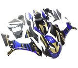 Yamaha YZF- R1 Fairings (2015-2019) Black, Gold, Dark Blue at KingsMotorcycleFairings.com