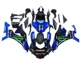 Yamaha YZF- R1 Fairings (2015-2019) Blue, Black, Green Monster at KingsMotorcycleFairings.com