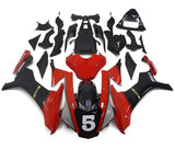 Yamaha R1 Fairings (2015-2019) Red, Black, Gray, #5 at KingsMotorcycleFairings.com