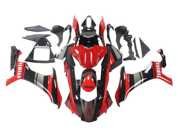 Yamaha R1 Fairings (2015-2019) Red, Black, Gray at KingsMotorcycleFairings.com