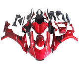 Yamaha R1 Fairings (2015-2019) Red, White Stripe at KingsMotorcycleFairings.com