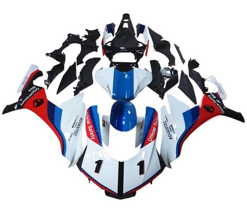 Yamaha R1 Fairings (2015-2019) White, Blue, Red at KingsMotorcycleFairings.com