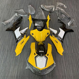 Yamaha YZF- R1 Fairings (2015-2019) Yellow, White, Black at KingsMotorcycleFairings.com