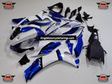 Yamaha R1 Fairings (2020-2023) White, Blue at KingsMotorcycleFairings.com