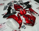 Yamaha YZF-R1 (2004-2006) Candy Apple Red & Black Fairings at KingsMotorcycleFairings.com