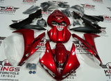 Yamaha YZF-R1 (2004-2006) Candy Apple Red & Black Fairings at KingsMotorcycleFairings.com