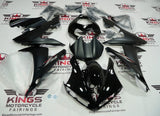 Yamaha YZF-R1 (2004-2006) Gloss Black & Matte Black Fairings at KingsMotorcycleFairings.com