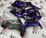 Yamaha YZF-R1 (2004-2006) Purple & Matte Black Fairings at KingsMotorcycleFairings.com