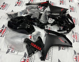 Yamaha YZF-R1 (2007-2008) Black, Matte Black & Red Fairings at KingsMotorcycleFairings.com