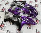 Yamaha YZF-R1 (2007-2008) Metallic Purple, White & Black Fairings at KingsMotorcycleFairings.com