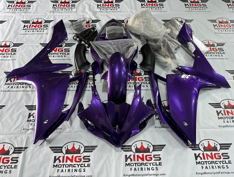 Yamaha YZF-R1 (2007-2008) Purple Fairings at KingsMotorcycleFairings.com