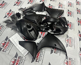 Yamaha YZF-R1 (2012-2014) Matte Black Fairings at KingsMotorcycleFairings.com