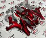 Yamaha YZF-R1 (2020-2023) Candy Red, White & Black Fairings at KingsMotorcycleFairings.com