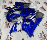 Yamaha YZF-R6 (1998-2002) Blue, White & Silver Fairings at KingsMotorcycleFairings.com