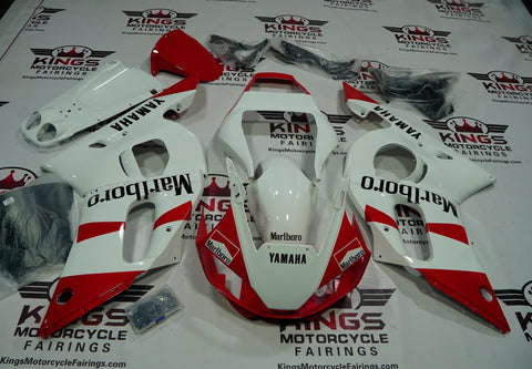 Yamaha YZF-R6 (1998-2002) Red & White Marlboro Fairings at KingsMotorcycleFairings.com