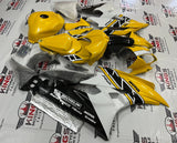 Yamaha YZF-R6 (2006-2007) Dark Yellow, White & Black Fairings at KingsMotorcycleFairings.com.