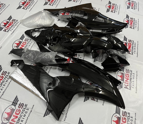 Yamaha YZF-R6 (2008-2016) Black Fairings at KingsMotorcycleFairings.com