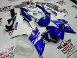 Yamaha YZF-R6 (2008-2016) Blue & White Fairings at KingsMotorcycleFairings.com.