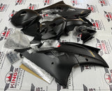 Yamaha YZF-R6 (2008-2016) Matte Black & Gold Fairings at KingsMotorcycleFairings.com 