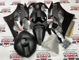 Yamaha YZF-R6 (2008-2016) Matte Black & Gold Fairings at KingsMotorcycleFairings.com 