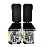 Yellow Monster 38L Aluminum Motocycle Storage Side Boxes at KingsMotorcycleFairings.com