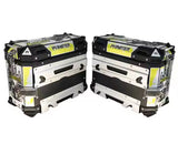 Yellow Monster 38L Aluminum Motocycle Storage Side Boxes at KingsMotorcycleFairings.com