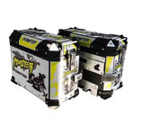 Yellow Monster 38L Aluminum Motocycle Storage Side Boxes at KingsMotorcycleFairings.com