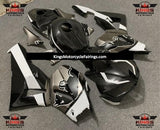Black, Gray, Taupe and White Bull Fairing Kit for a 2013, 2014, 2015, 2016, 2017, 2018, 2019, 2020 & 2021 Honda CBR600RR motorcycle