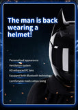 The Black Batman HNJ Full-Face Motorcycle Helmet is brought to you by KingsMotorcycleFairings.com