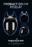 The Black Batman HNJ Full-Face Motorcycle Helmet is brought to you by KingsMotorcycleFairings.com