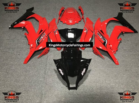 Fairing Kit for a Kawasaki Ninja ZX10R (2011-2015) Black & Red at KingsMotorcycleFairings.com