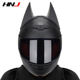 The Black Batman HNJ Full-Face Motorcycle Helmet is brought to you by KingsMotorcycleFairings.com