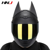 The Black Batman HNJ Full-Face Motorcycle Helmet is brought to you by KingsMotorcycleFairings.com