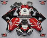 Red, White and Black Santander Fairing Kit for a 2013, 2014, 2015, 2016, 2017, 2018, 2019, 2020 & 2021 Honda CBR600RR motorcycle