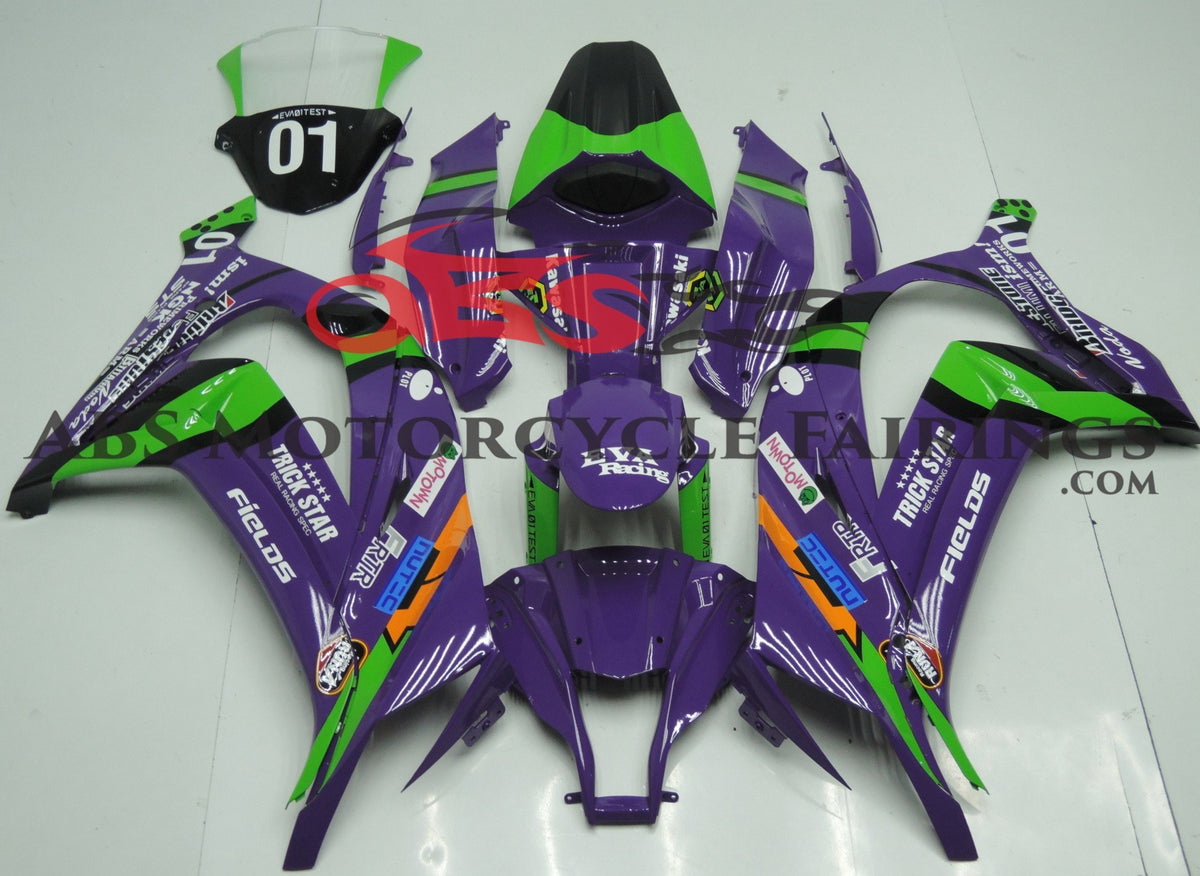 purple kawasaki ninja 300