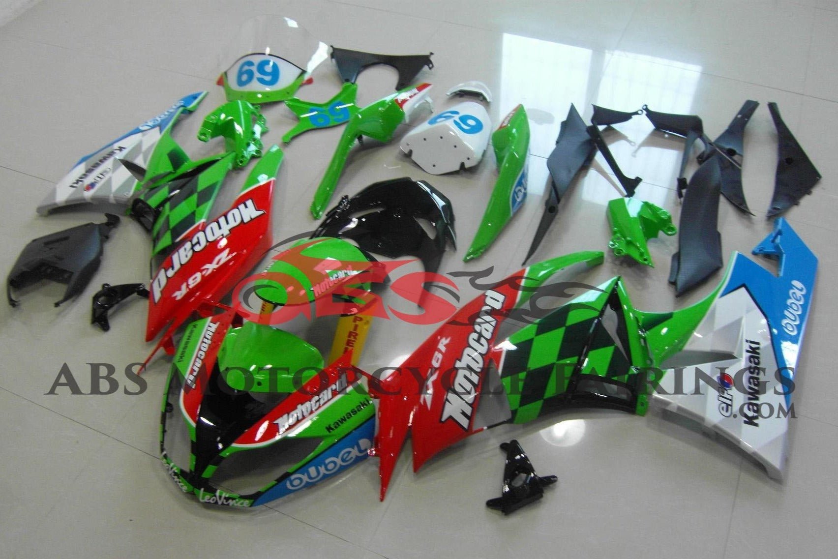 OEM Kawasaki ZX-6R 636 Motorcycle Fairings